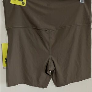 All in Motion Women's Brown Bike Shorts